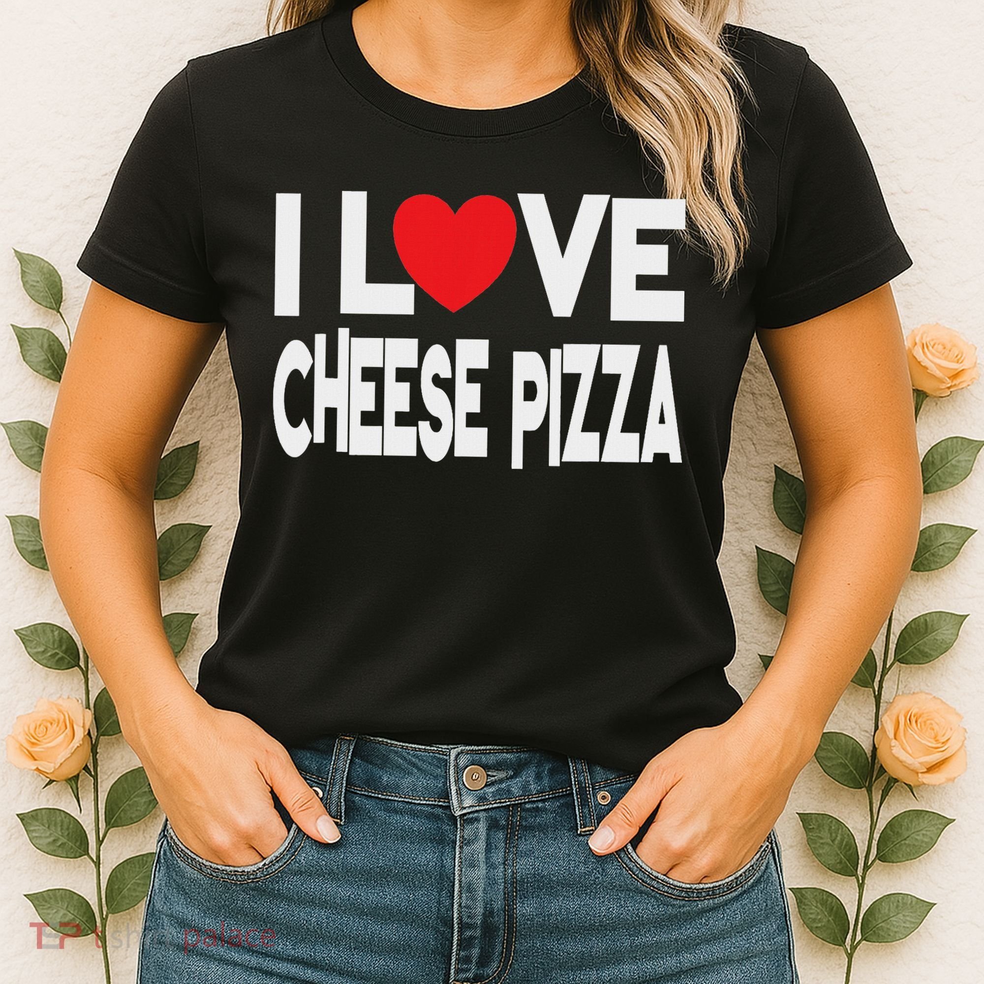 I Love Cheese Pizza Women's T-Shirt
