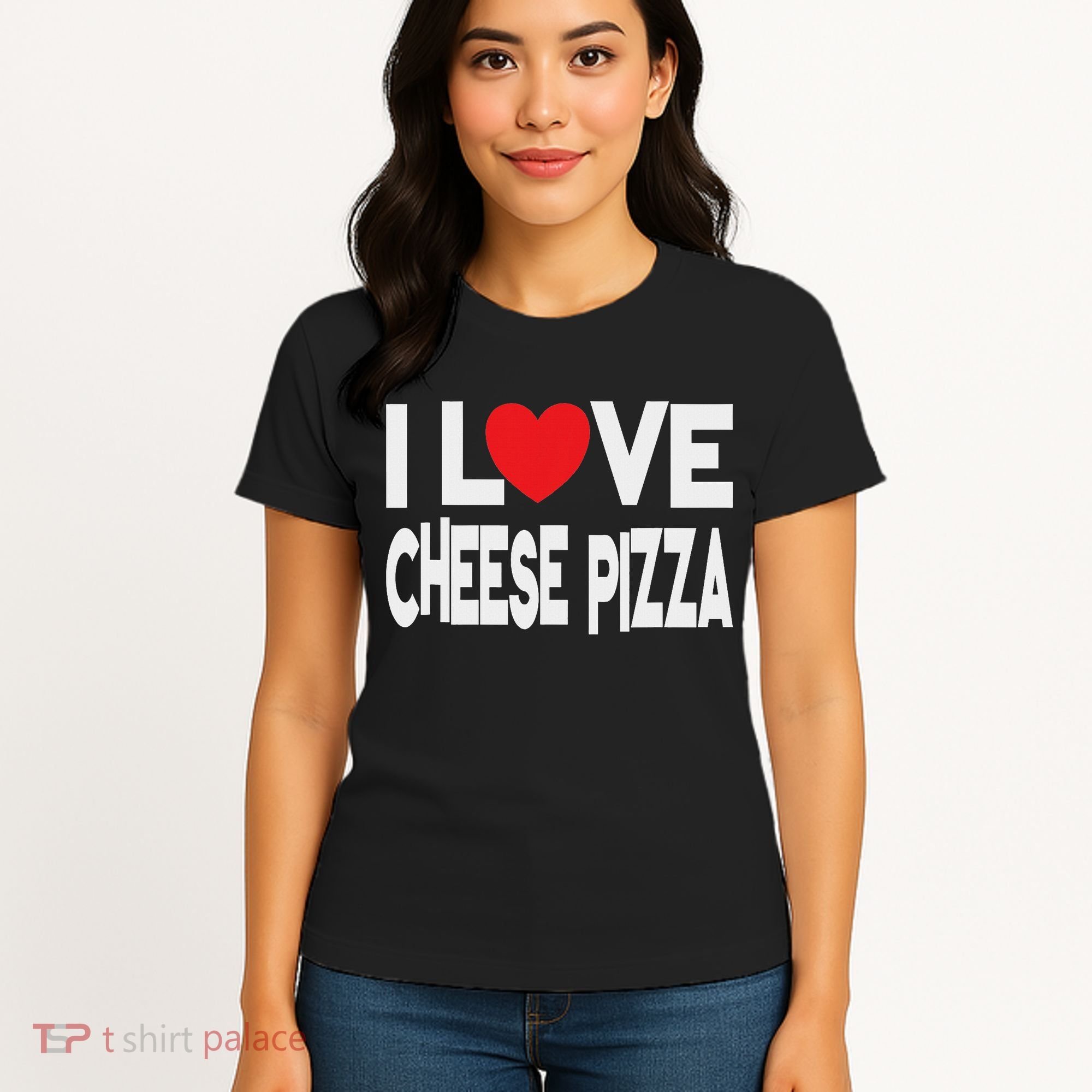 I Love Cheese Pizza Women's T-Shirt