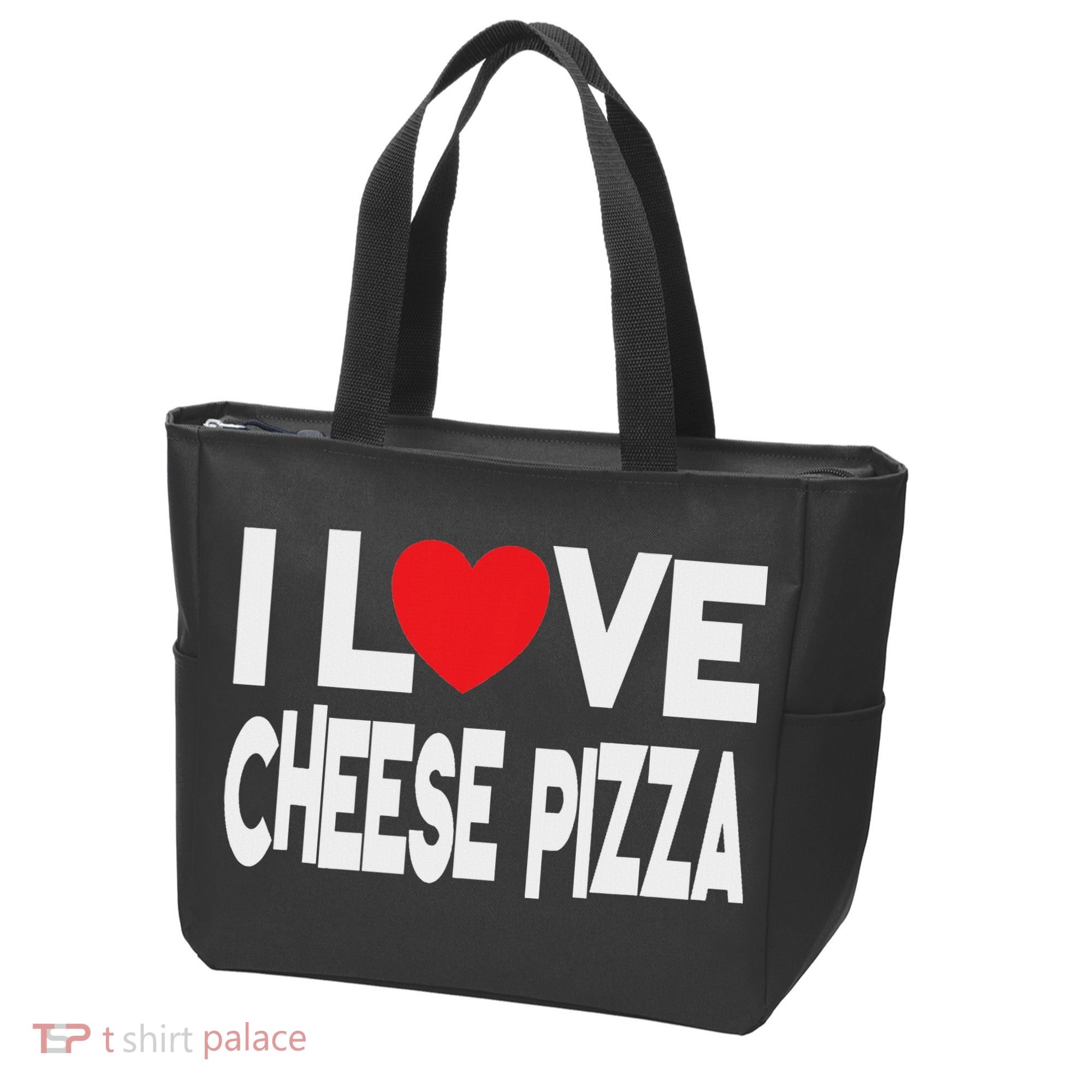 I Love Cheese Pizza Tote Bag