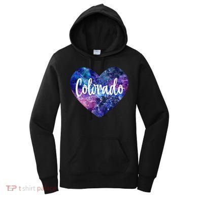 I Love Colorado Usa Cool Gift Women's Hoodie