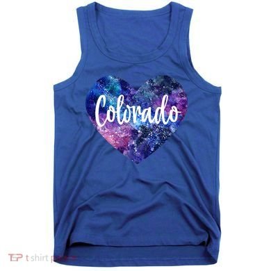 I Love Colorado Usa Cool Gift Tank Top