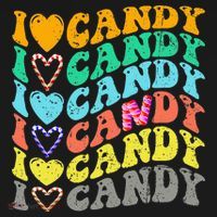 I love Candy Halloween Party Cute Trick or Treat Candyland Women's Hoodie thumb 2