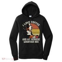 I Love Coffee And My Bernese Dog Berner Mountain Women's Hoodie thumb 0