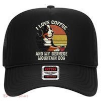 I Love Coffee And My Bernese Dog Berner Mountain Hat thumb 0