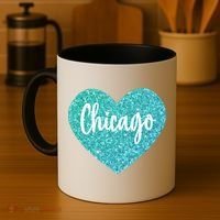 I Love Chicago Usa Heart Meaningful Gift Coffee Mug thumb 4