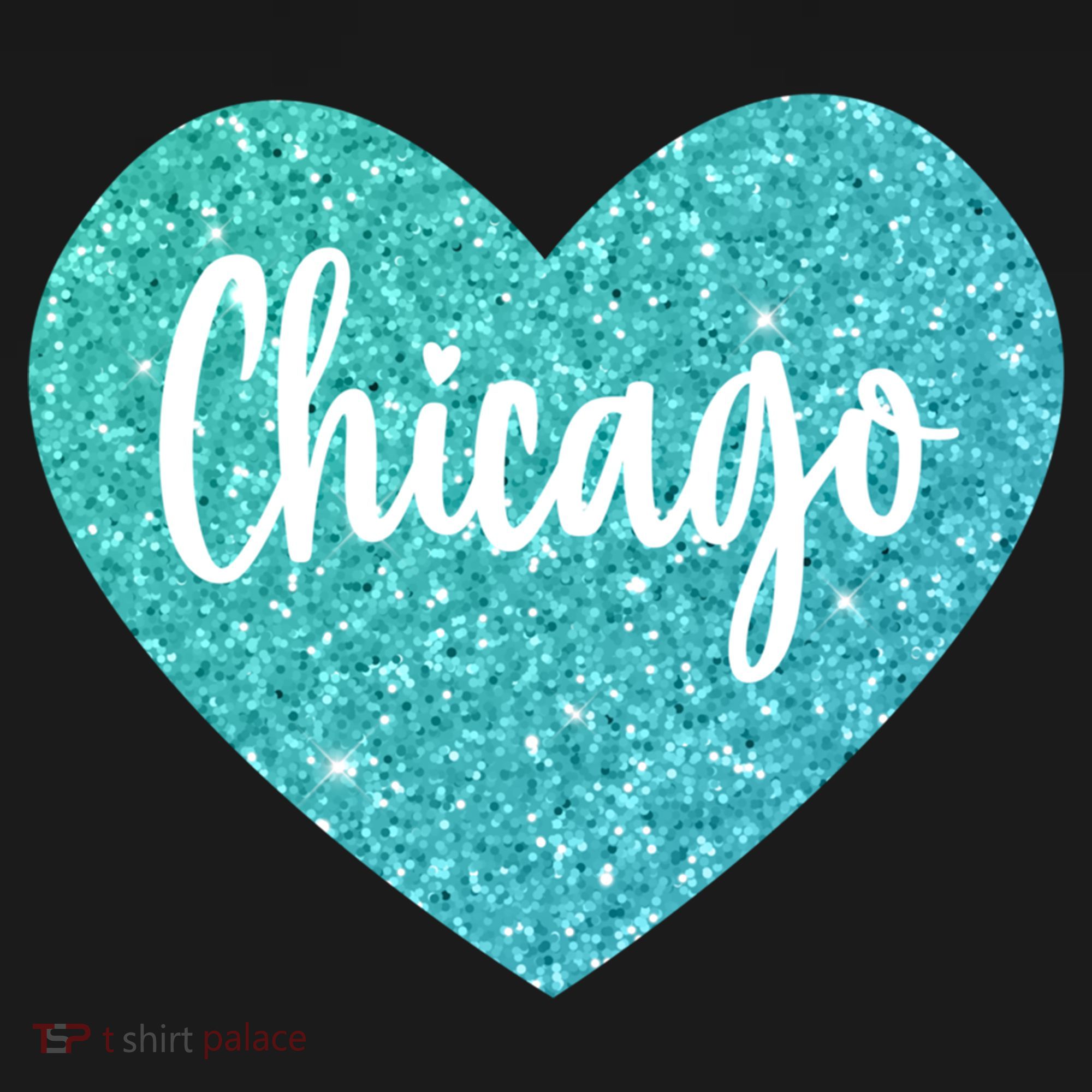 I Love Chicago Usa Heart Meaningful Gift Women's Hoodie