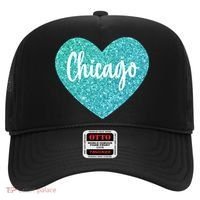 I Love Chicago Usa Heart Meaningful Gift Hat thumb 0