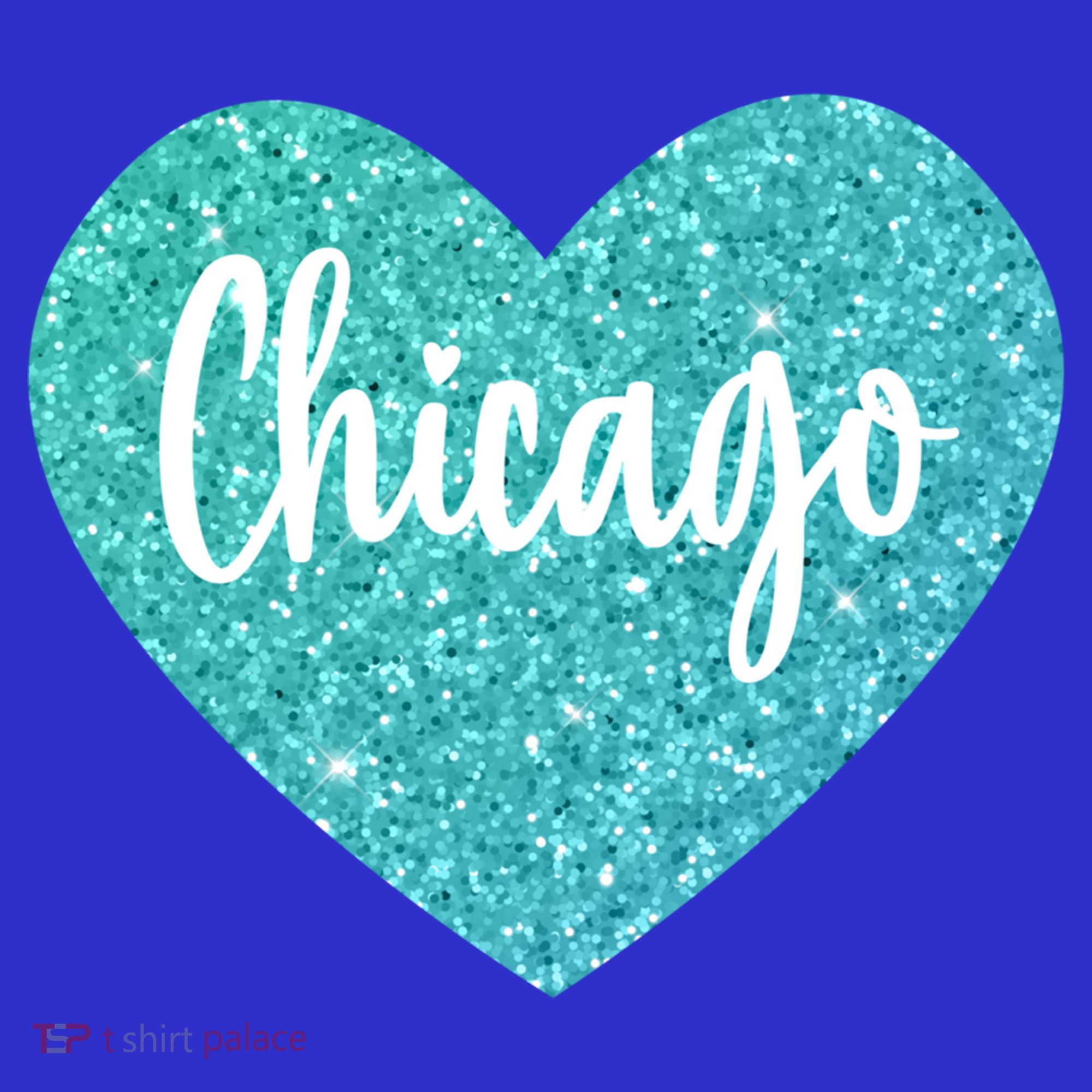I Love Chicago Usa Heart Meaningful Gift Coaster