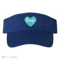 I Love Chicago Usa Heart Meaningful Gift Visor thumb 0