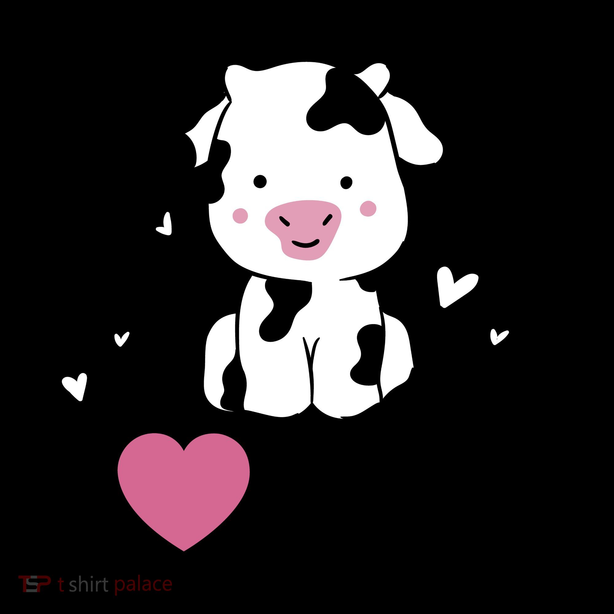 I Love Cows Heart Coffee Mug