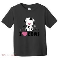 I Love Cows Heart Toddler T-Shirt thumb 0