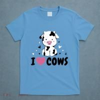 I Love Cows Heart T-Shirt thumb 4