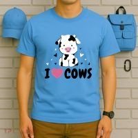 I Love Cows Heart T-Shirt thumb 5