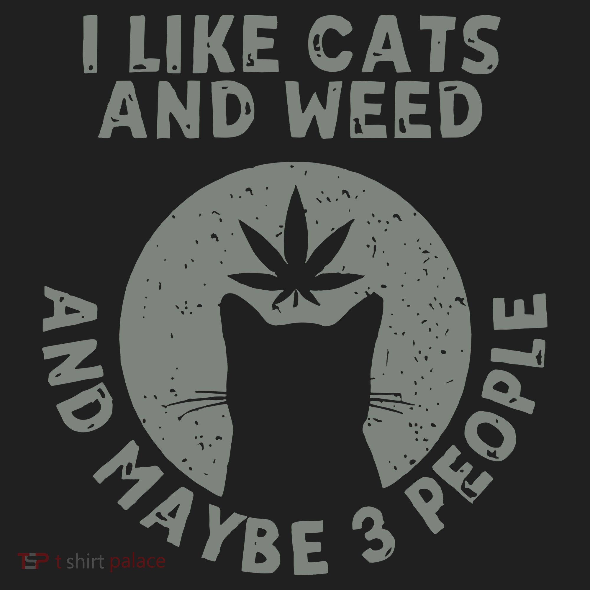 I Like Cats And Weed And Maybe 3 People 420 Day cannabis Beanie