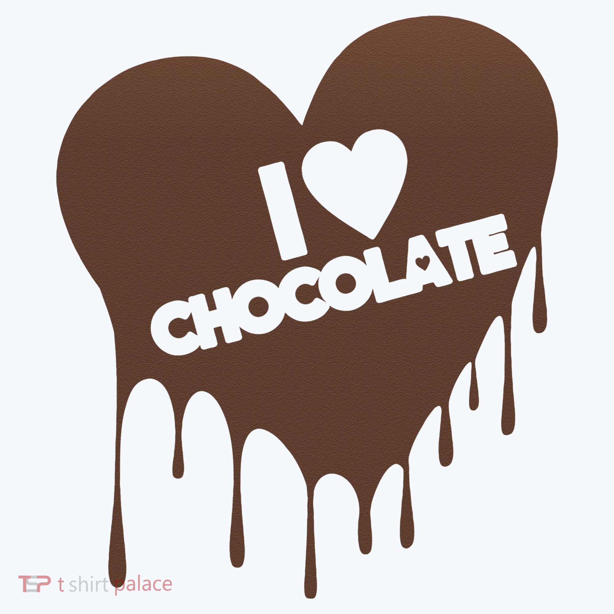 I Love Chocolate Candy Heart Lover Sweatshirt