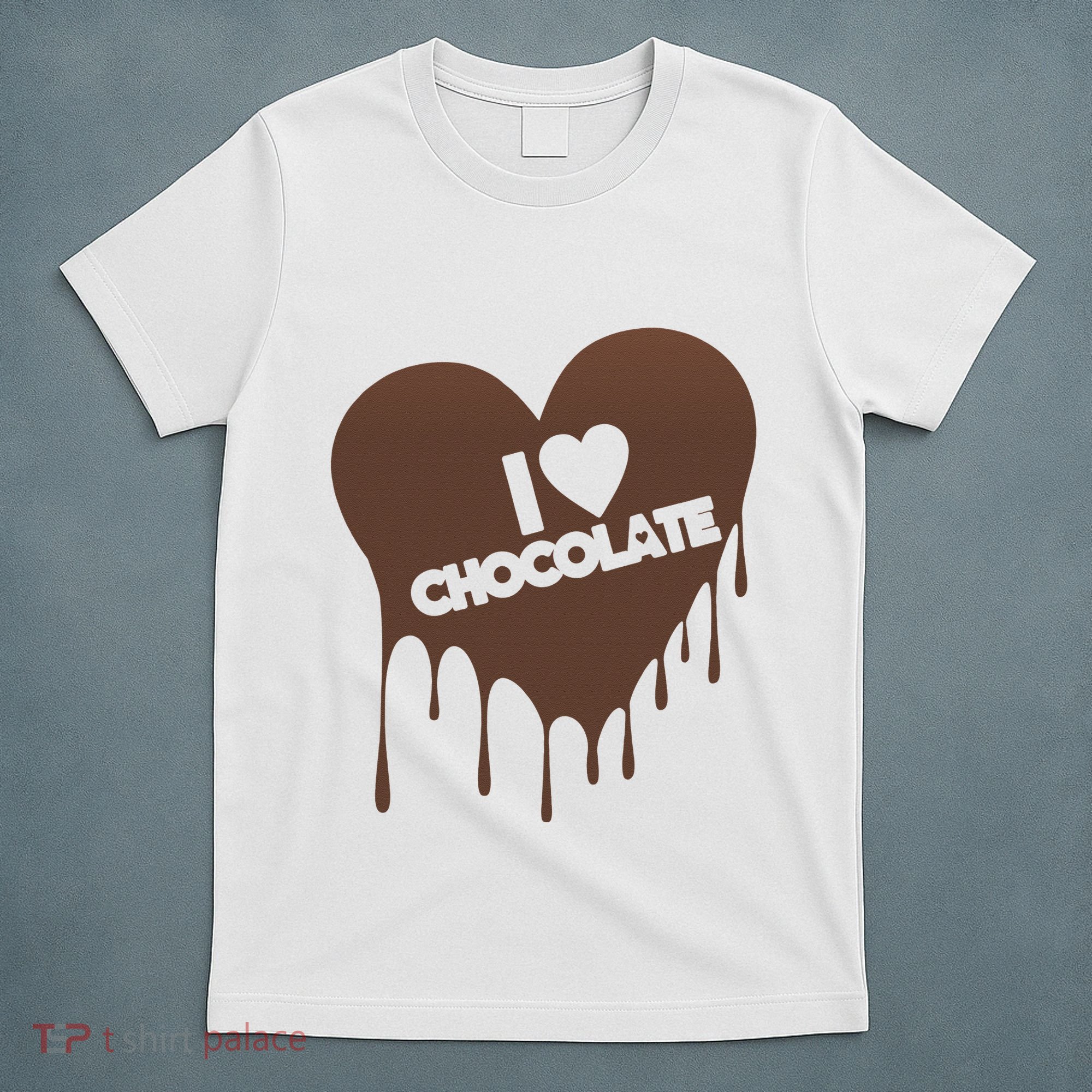 I Love Chocolate Candy Heart Lover T-Shirt