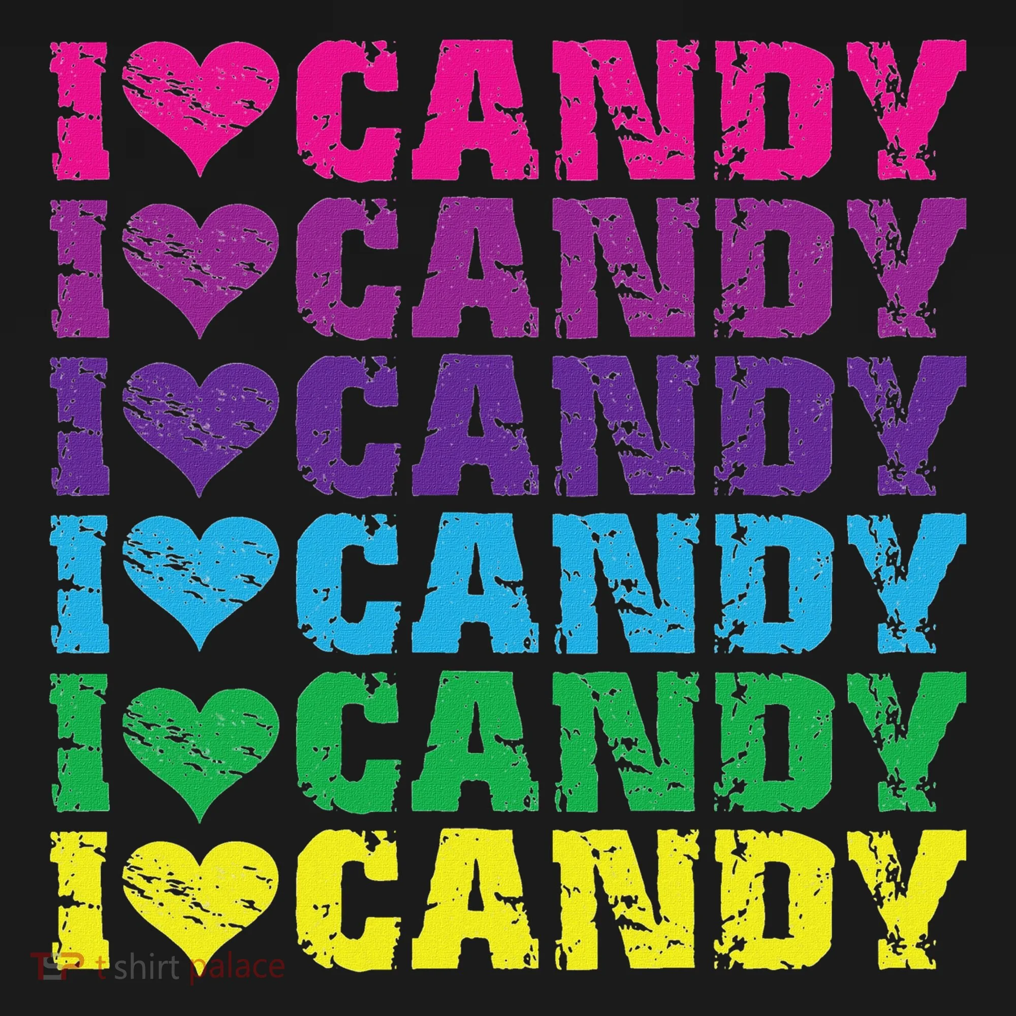 I Love Candy Doggie Tank