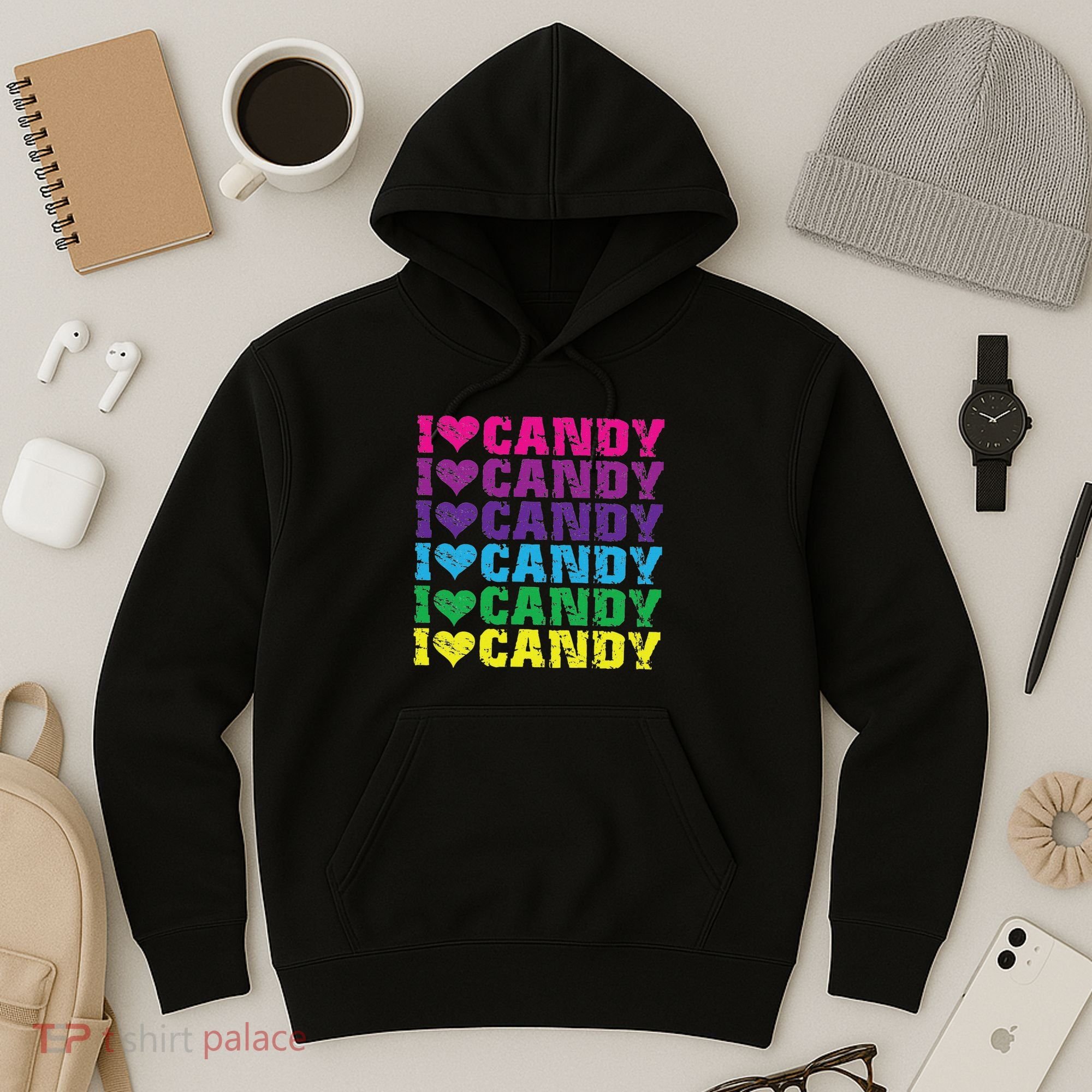 I Love Candy Hoodie