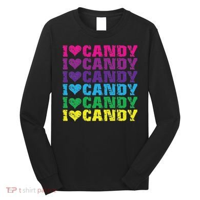 I Love Candy Long Sleeve Shirt