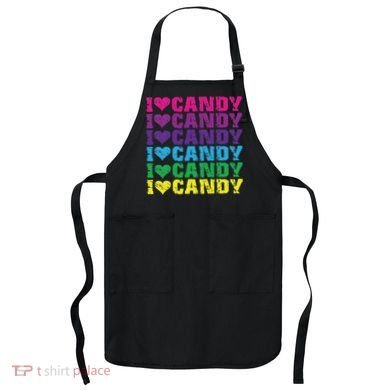 I Love Candy Apron