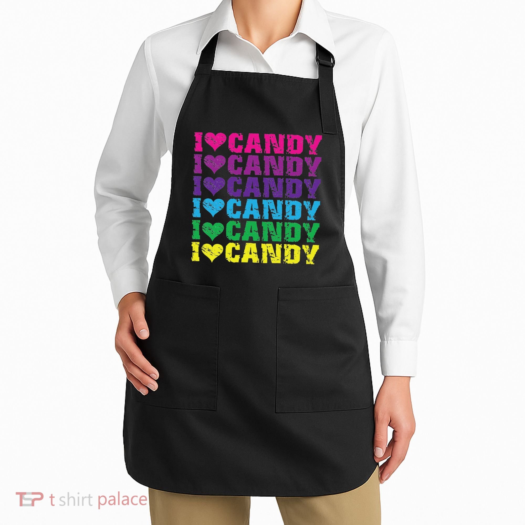 I Love Candy Apron