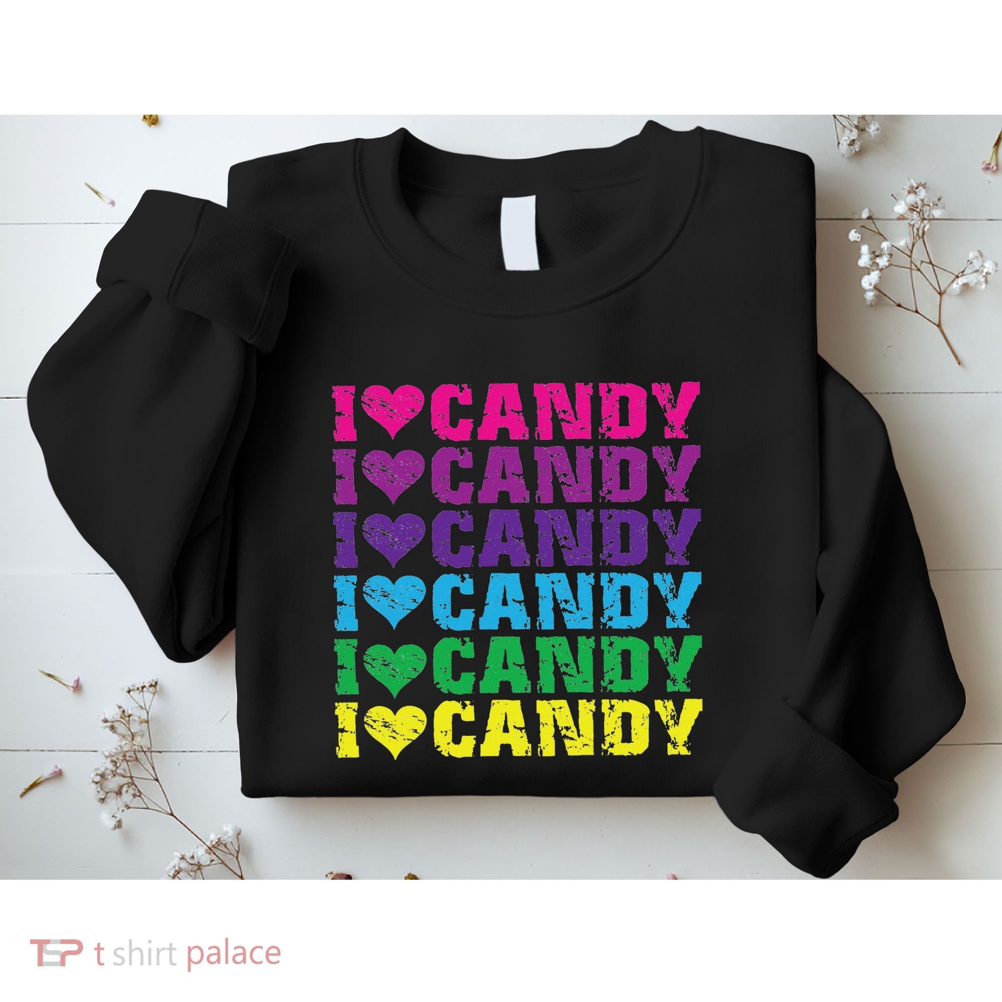 I Love Candy Sweatshirt