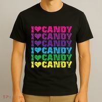I Love Candy T-Shirt thumb 3