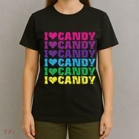 I Love Candy T-Shirt thumb 4