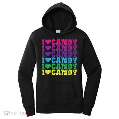 I Love Candy Women's Hoodie