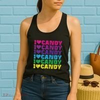I Love Candy Women's Tank Top thumb 2