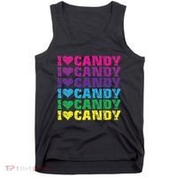 I Love Candy Tank Top thumb 0