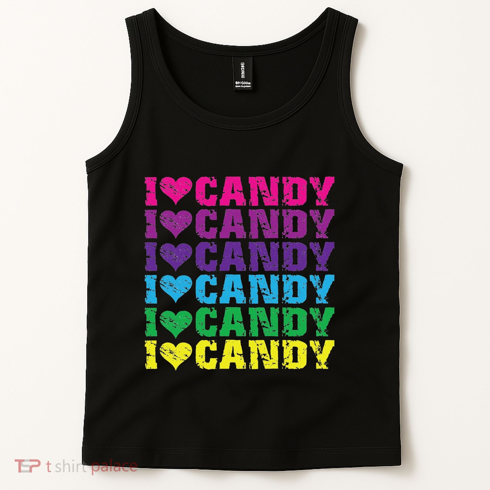 I Love Candy Tank Top