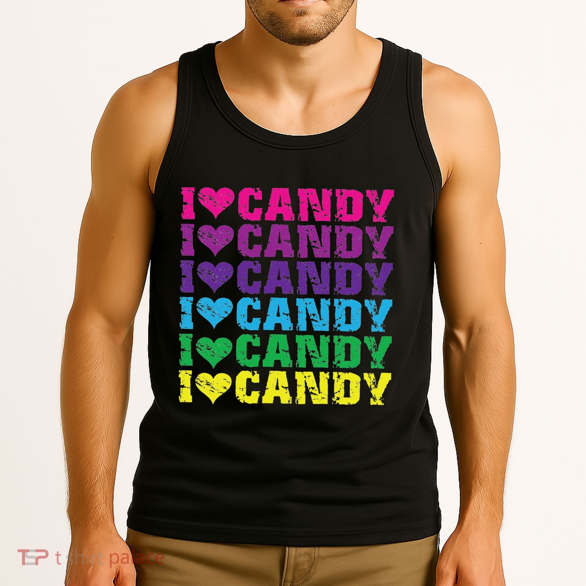 I Love Candy Tank Top