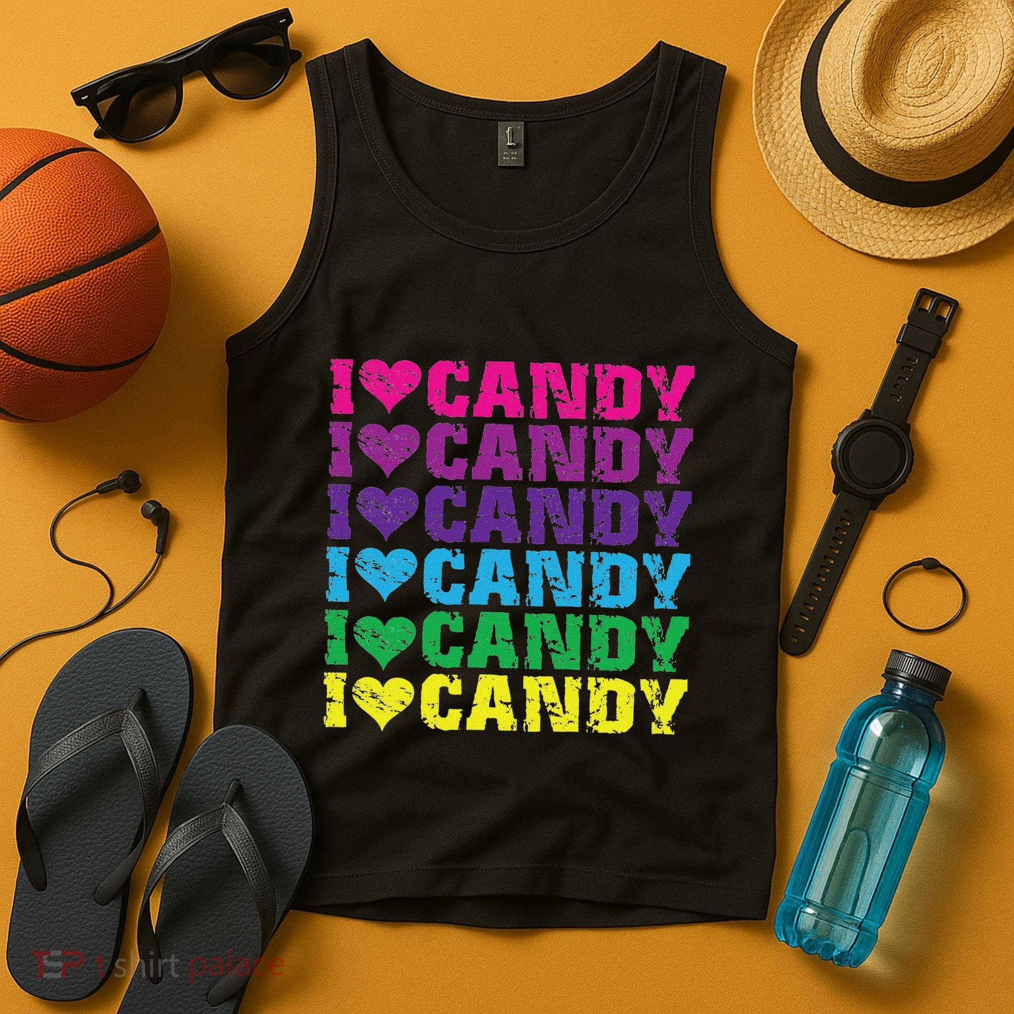 I Love Candy Tank Top