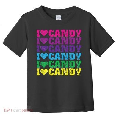 I Love Candy Toddler T-Shirt