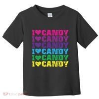 I Love Candy Toddler T-Shirt thumb 0