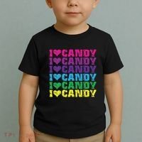 I Love Candy Toddler T-Shirt thumb 2