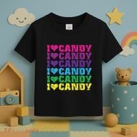 I Love Candy Toddler T-Shirt thumb 3