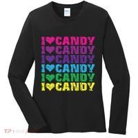 I Love Candy Women's Long Sleeve Shirt thumb 0
