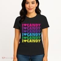 I Love Candy Women's T-Shirt thumb 4