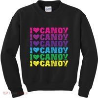 I Love Candy Kids Sweatshirt thumb 0