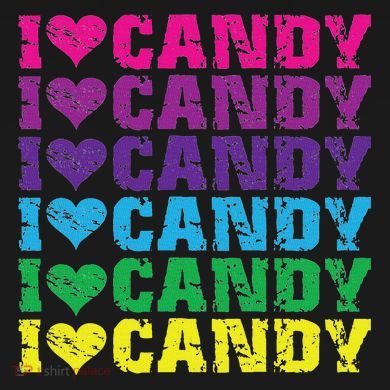 I Love Candy Kids Sweatshirt