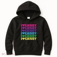 I Love Candy Kids Hoodie thumb 0