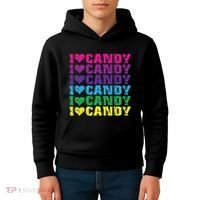 I Love Candy Kids Hoodie thumb 4