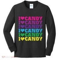 I Love Candy Kids Long Sleeve Shirt thumb 0