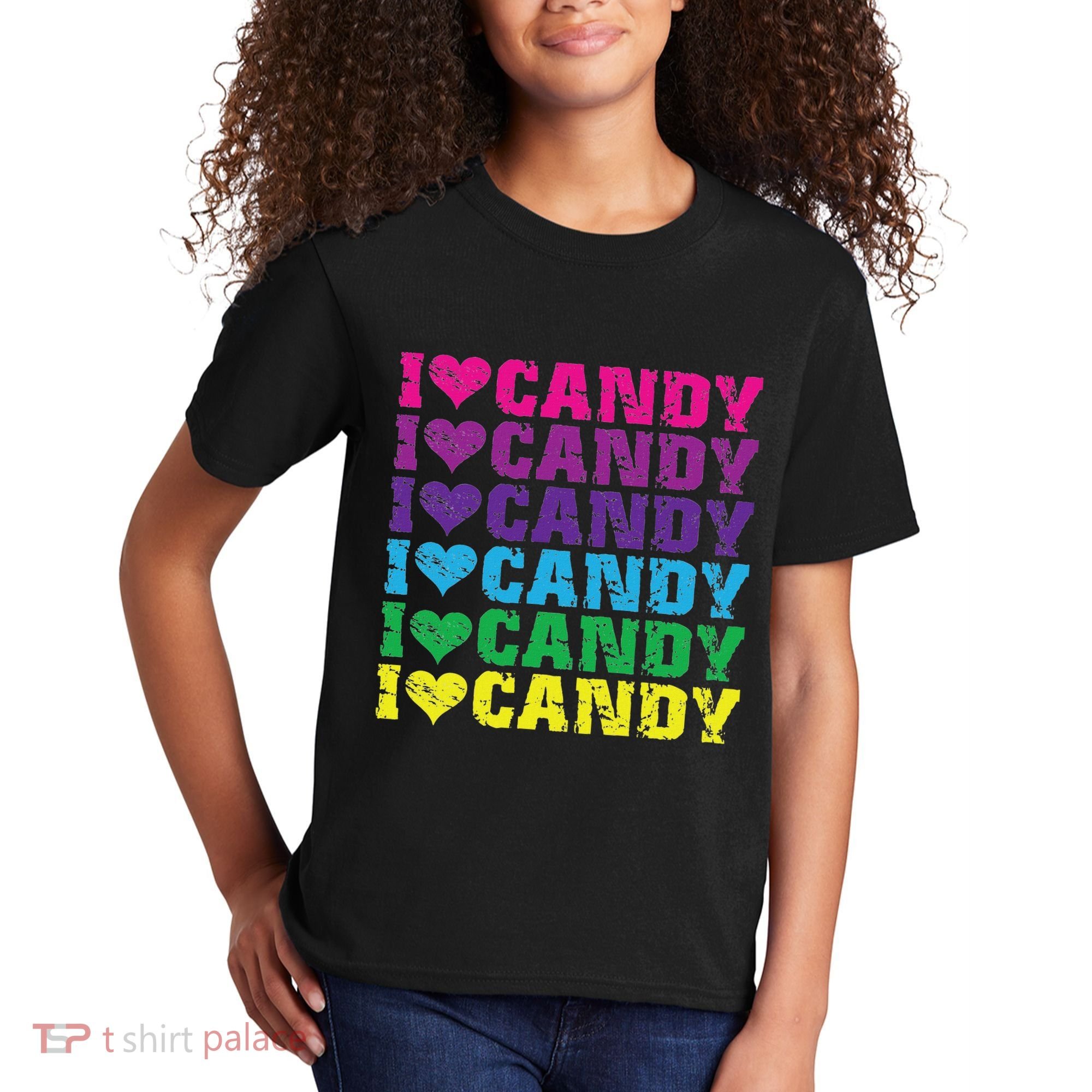 I Love Candy Kids T-Shirt