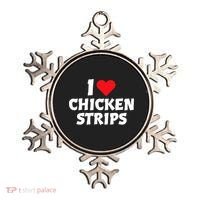 I Love Chicken Strips Crispy Chicken Fingers Fast Food Lover  Ornament thumb 0