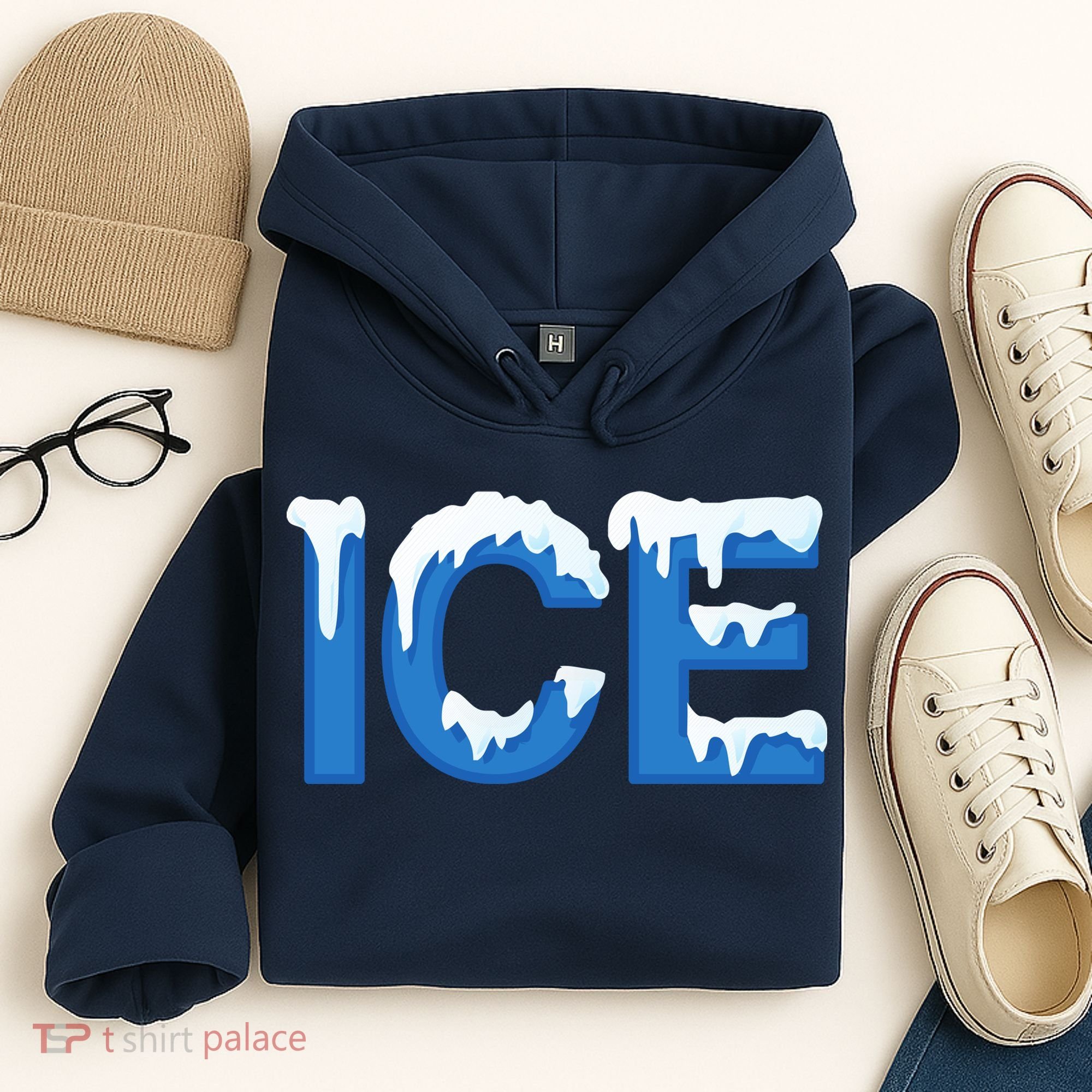 Ice Logo Costume Hoodie
