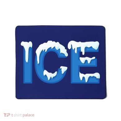 Ice Logo Costume Mousepad