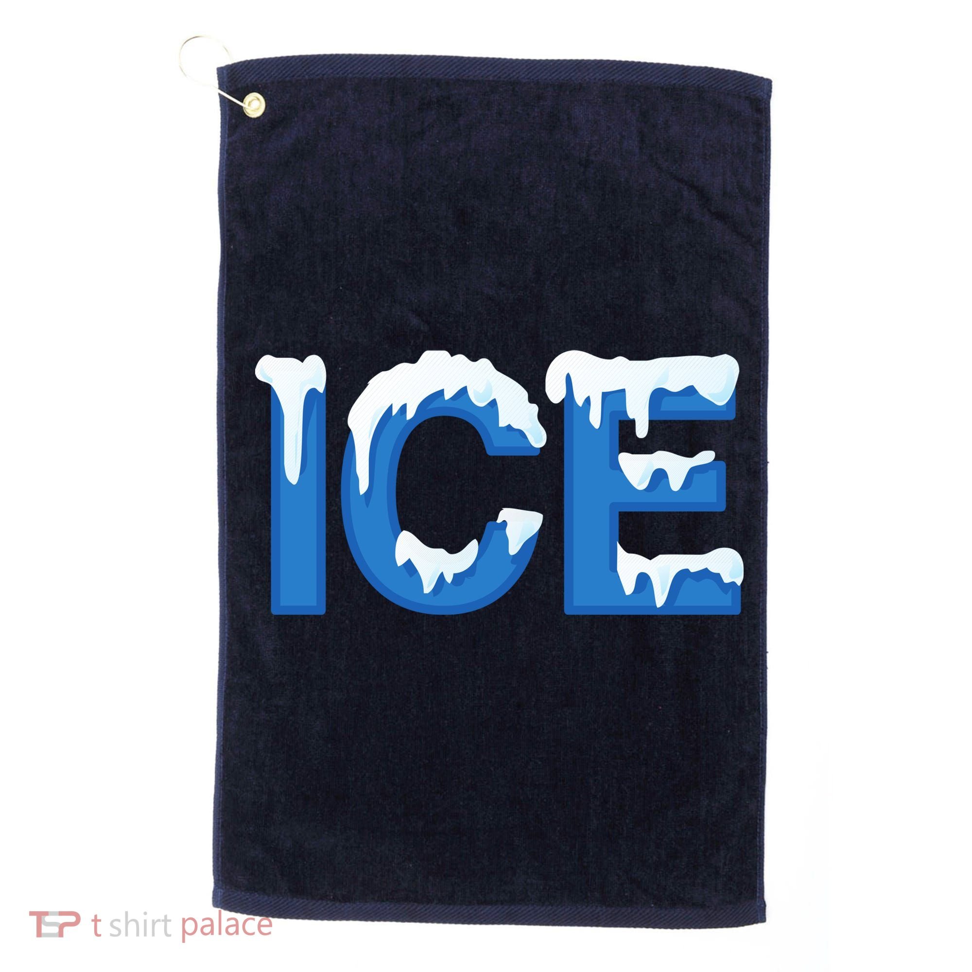 Ice Logo Costume Golf Towel